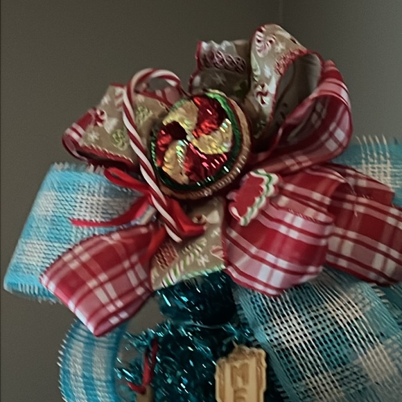 Pioneer Woman Floral Ruffle Christmas Skirt & over 30 Ornaments topper and boot - Picture 11 of 11